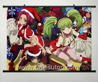 タペストリー専門店 / W07497 コードギアス反逆のルルーシュ アニメ掛け軸/タペストリー 80*60cm